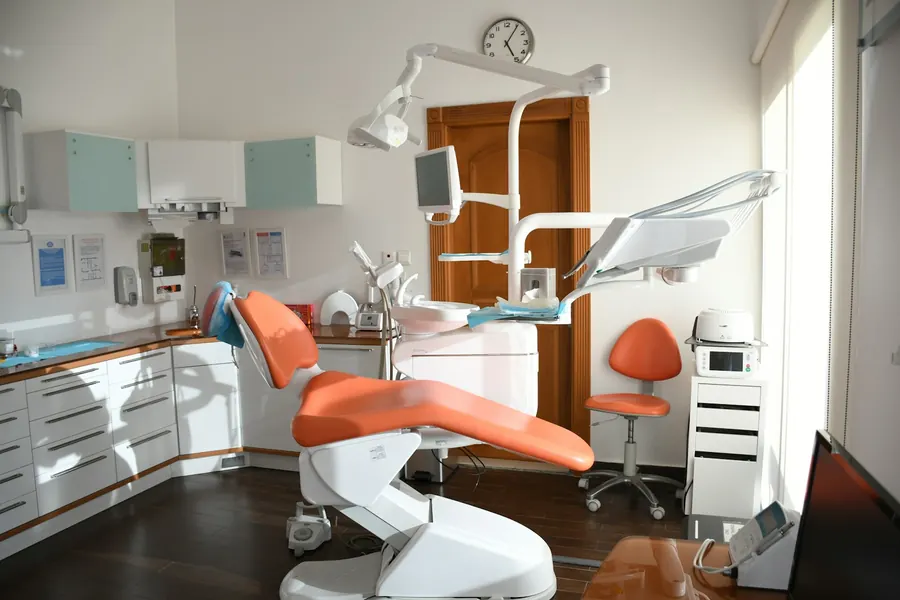 A bright dental surgery